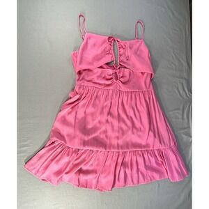 Allison‎ & Kelly Mini Dress XL Spaghetti Strap Pink Valentines Day Flirty Sexy